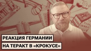 Как отреагировали на теракт в «Крокусе» на Западе?