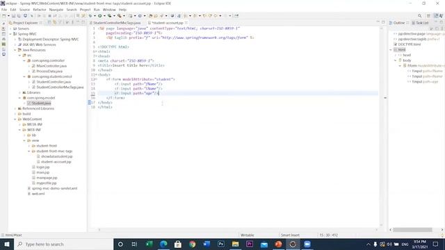 Form with MVC Form Tags