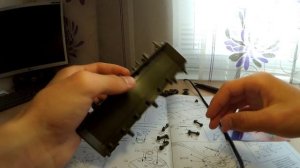 Сборка модели танка ИС-2 от "Звезды" Часть 1