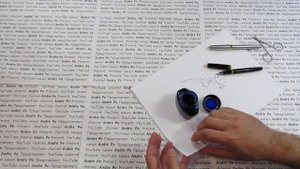 Китайский Бренд перьевых ручек BAOER 388 (распаковка и обзор + заправка чернилами Parker)