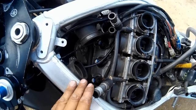 Yamaha R6 синхронизация карбюраторов смотреть онлайн