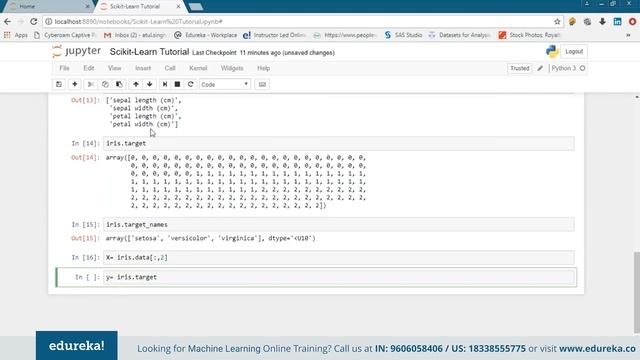 Scikit Learn Tutorial | Machine Learning with Python | Python for Data Science Training | Edureka