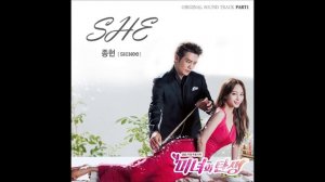 Jong Hyun(종현)(SHINee) - She (미녀의 탄생 OST Part.1) (Full Audio)
