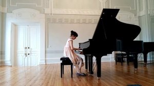 И.С. Бах. Трехголосная инвенция до минор. исп. Амерханова Варвара.