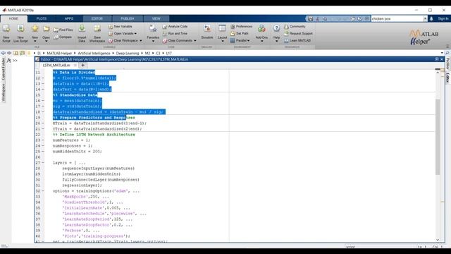 LSTM network in MATLAB | @MATLABHelper Deep Learning смотреть онлайн