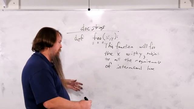 Python Intro Ep 22 - docstrings
