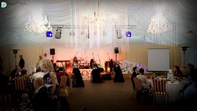 Свадьба в загородном ресторане - скрипичное шоу DOLLS, Танго смотреть онлайн
