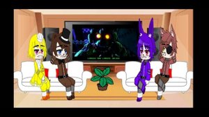 •[FnaF 1 React to It's time to die//GC]•