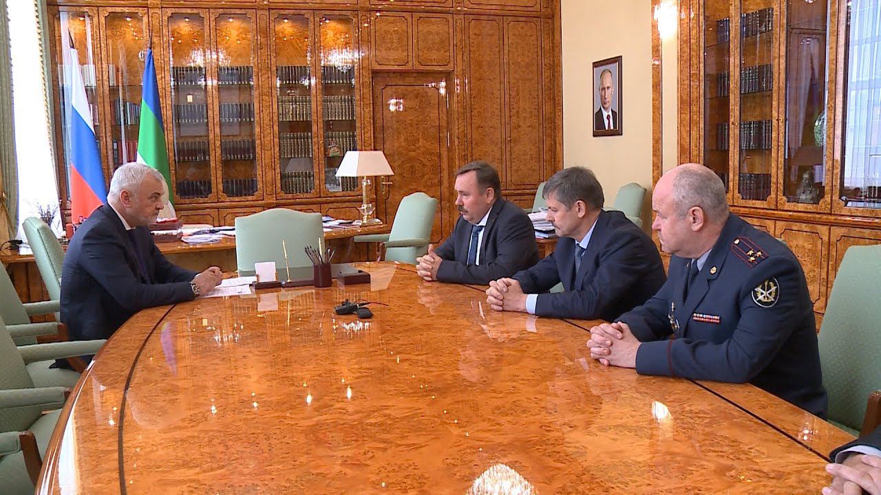 Рабочая встреча с директором ФСИН России Александром Калашниковым