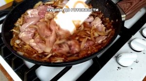 Японская кухня. Готовим Оякодон. Японский омлет с рисом и курицей.