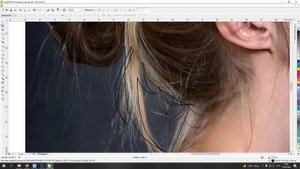 Рисуем силуэт в Corel Draw