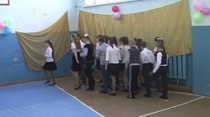 2013 02 20 Смотр строя и песни Усениновская СОШ