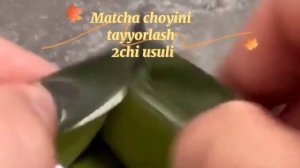 #Matcha choyi haqida ma'lumot. #Матча #чай #для #похудения