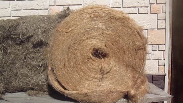 Пакля льняная и пакля джутовая. Внешний вид и советы по выбору смотреть онлайн