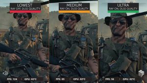 COD Black Ops Cold War Graphics Comparison – 2080Ti vs 3080 / Raytracing/DLSS on/off | PC | 4K UHD