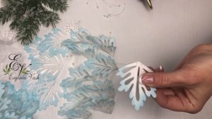 ? Christmas decor  ❄️ SNOWFLAKE with your own hands ❄️Самые нежные украшения для ДЕВОЧЕК-СНЕЖИНОК ❄