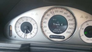 W211 3.2 CDI 2004 разгон до 150 км/час