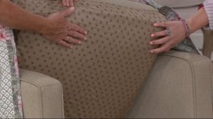 Sure Fit Heirloom Printed Patchwork Furniture Cover on QVC