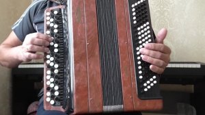 Разбор татаро - башкирской плясовой на баяне для начинающих