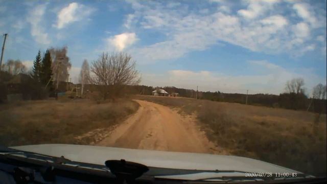 Маршрут: "село Поддубровка - село Крутчик". Попытка проехать в Нелжу.