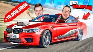 ВЛОЖИЛ 10.000.000$ В ТЮНИНГ НОВОЙ BMW M5 F90 CS! ТЕПЕРЬ ЭТО ДРИФТ МОНСТР! (GTA 5 RP)