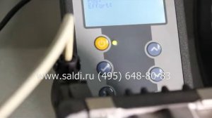 Тест №2 электронного актуатора для автомобильной турбины