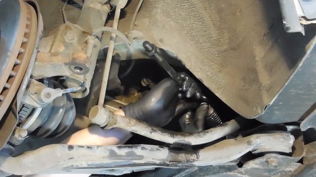 Замена рулевых тяг и наконечников Hyundai Santa Fe