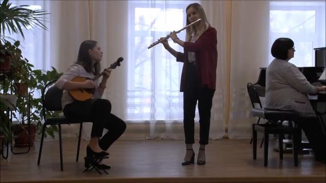 дуэт "Арианна" - Загарина Анна (домра) и Мамонова Арина (флейта) смотреть онлайн