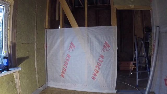 Строим каркасный дом. Часть 25. Утепление и пароизоляция каркасного дома