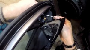 Как снять/заменить зеркало заднего вида KIA Ceed 2010-2012год