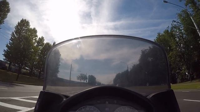 Honda XL650V Transalp Minsk city ride смотреть онлайн