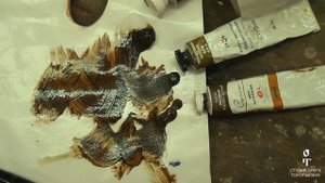 Про умбру. Тест красок