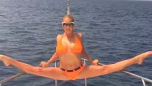 Шпагат Волочковой это красиво