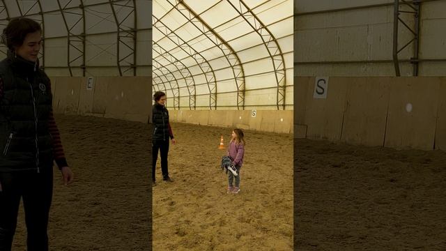 Первая тренировка по хоббихорс
