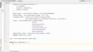 OpenCV Python Tutorial For Beginners 33 - Road Lane Line Detection with OpenCV (Part 3)