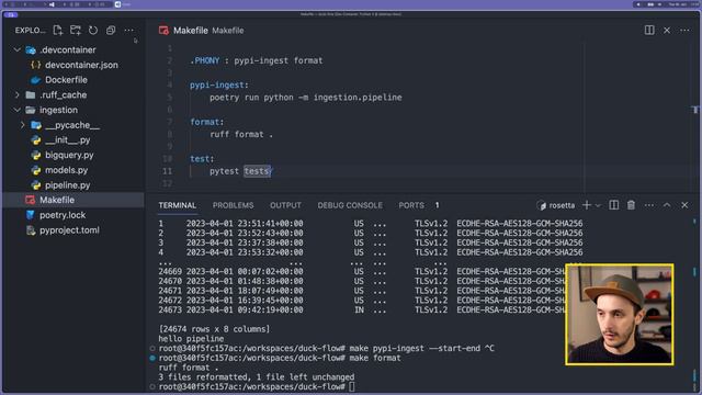 DuckDB & Python | End-To-End Data Engineering Project (1/3) смотреть онлайн
