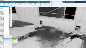 FARO SCENA 9 чистка облака и удаление лишнего