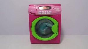 Toy Washing Machine Play@Home Review Распаковка детской стиральной машинки и обзор игрушки