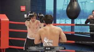 Метро «Люблино» Работаем vs Швед! Полный бой в стойке!