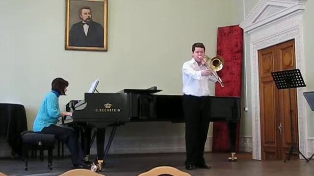 Н. Римский-Корсаков "Концерт для тромбона" 2 и 3 части , К. Сен-Санс "Аллегро аппассионато" смотреть онлайн