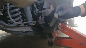 Монтаж колодок w140