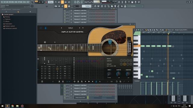 РЕЖИМ STRUMMER И FX - ОБЗОР AMPLE GUITAR #2 смотреть онлайн