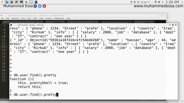 7  MongoDB update & select data using functionS & variables смотреть онлайн