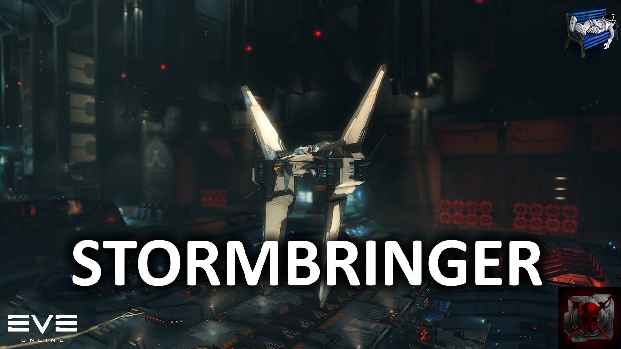 Eve online - крабим в 4 Stormbringer, пару слов о Equinox смотреть онлайн