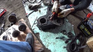 Перебрали коробку УАЗ в домашних условиях