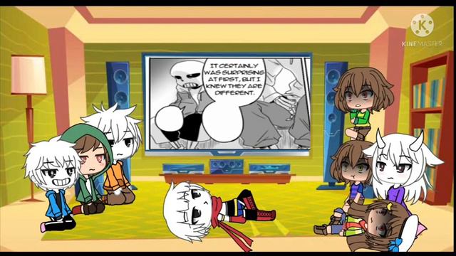 pasado undertale reacciona a Bad Time trio cómic [2/3] смотреть онлайн