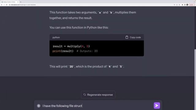 Using ChatGPT To Write Functions