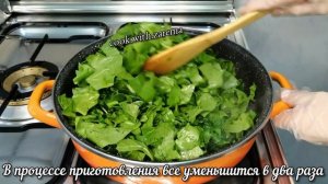Легкий рецепт шпината с фаршем на сковороде. Шпинат с фаршем по арабски.