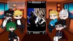 S-Class Heroes + Fubuki react to Saitama | Gacha club