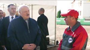 Лукашенко: "Я по дороге езжу, которую строили, когда ты ещё не родился!!!"